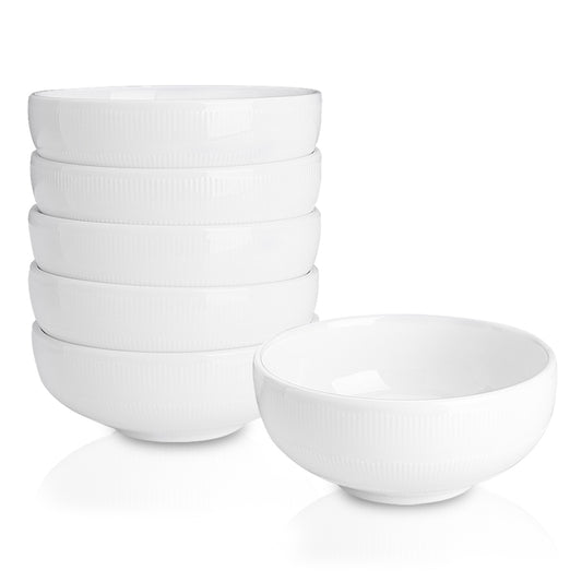 Delling 10 Oz Non-Slip Ultra-Durable Porcelain Bowls